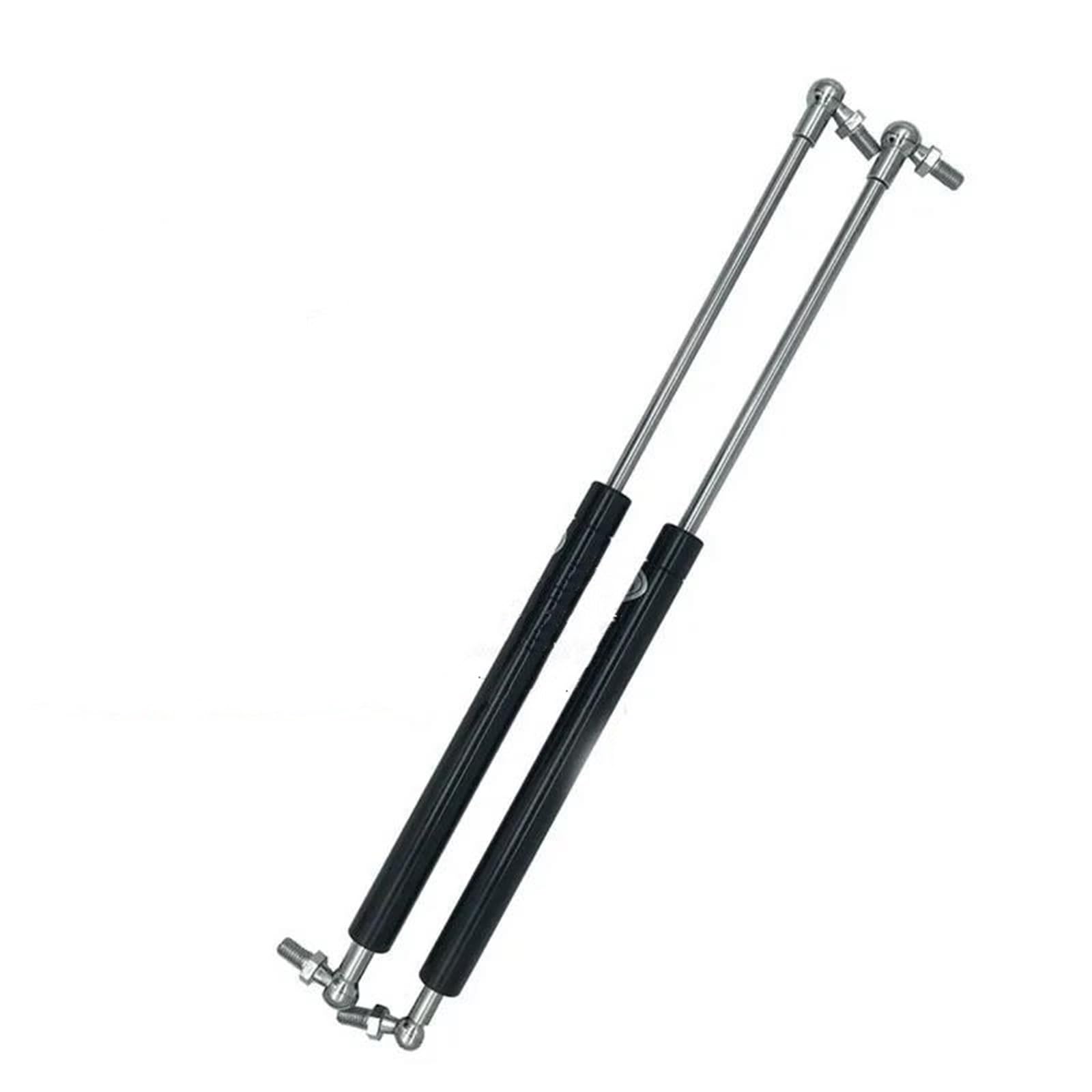 2x molla a gas con asta 300mm/350mm/400mm/450mm/500mm/550mm/600mm cerniera pieghevole 300N forza di sollevamento supporto foro distanza centrale Motore Molle a Gas(550mm)