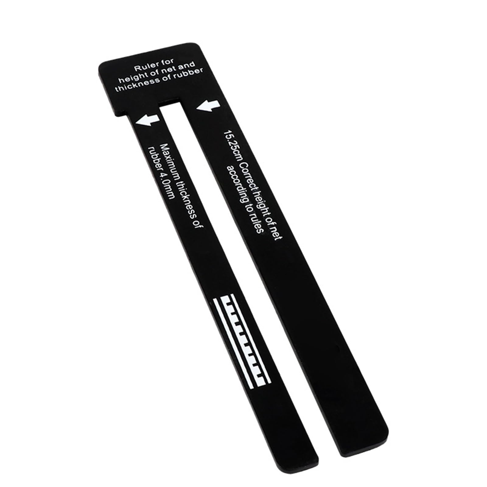 Snorvixre Standard Table Tennis Umpire Ruler Net Measuring For The Height And Thickness Of Rubber Standard Umpire Measurement Tool For The Height