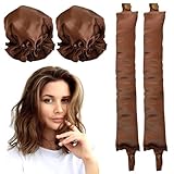 kleine korkenzieherlocken machen 👛【Perfekte Locken Geschenk】Das Lockenstab-Stirnband hat ein wunderschönes Design, ist auch ein perfektes Geschenk für Familie, Freunde, Kollegen. Das verbesserte Material kann ohne Verformung gefaltet werden. Das Lockenwickler-Stirnband ist bequem zu Hause zu verwenden oder auf Geschäftsreisen zu tragen. Geeignet für trockenes oder nasses Haar. Lass dir jeden Tag schönes lockiges Haar haben. Der hitzefreie Lockenstab ist eine tolle Geschenkidee für Weihnachten und Thanksgiving