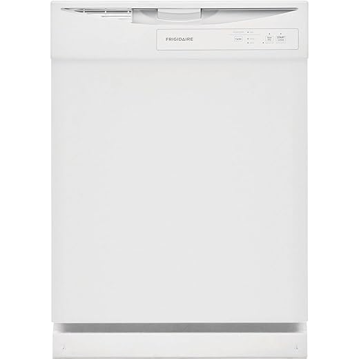 Frigidaire 24 in. White Front Control Smart Built-in Tall Tub Dishwasher