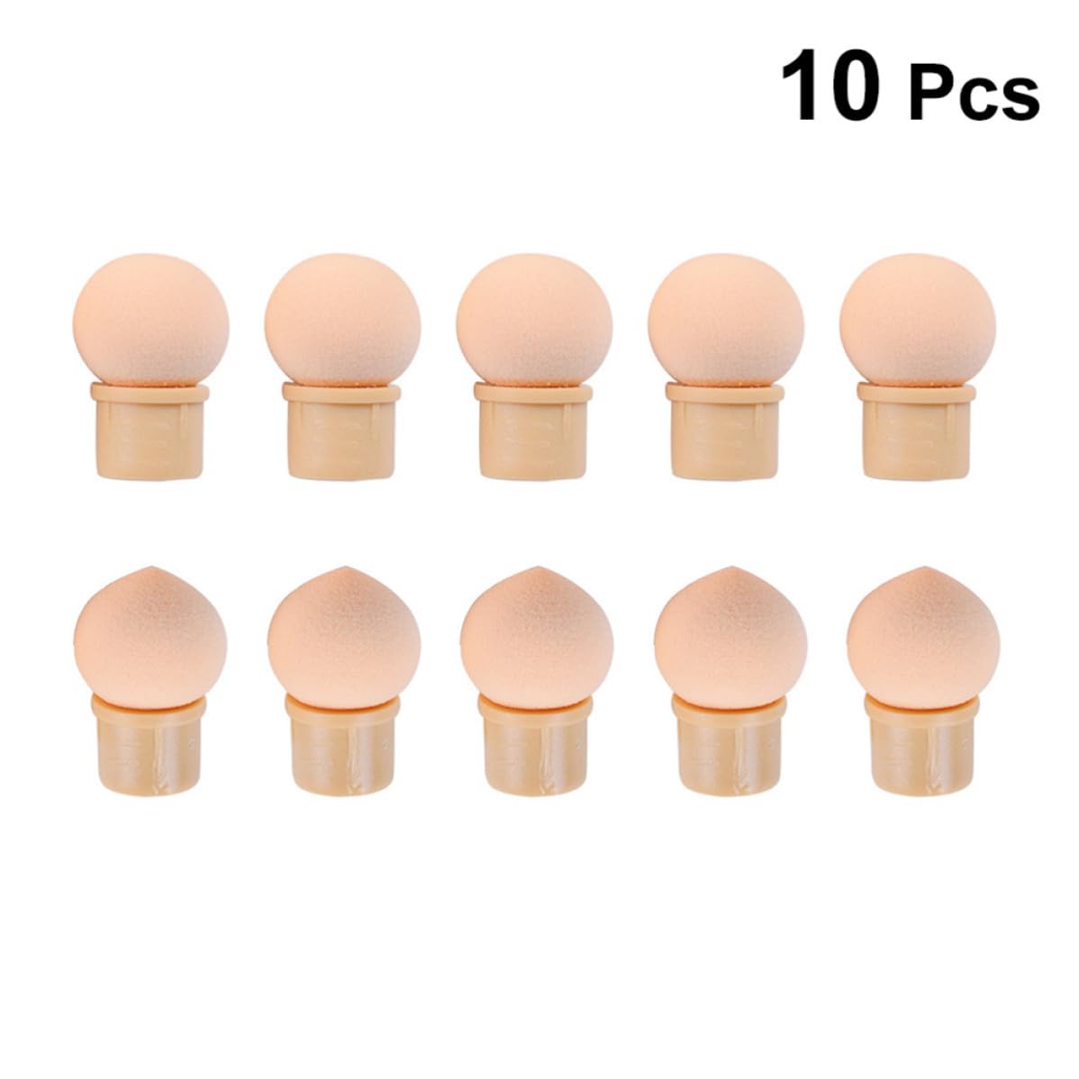Nail Art Dotting Pen Tip Sponge Replacement Head 10pcs for Blooming