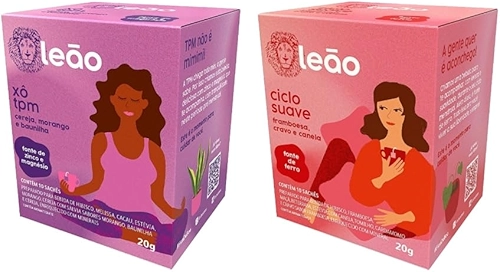 Combo Chá Leão Ciclo Suave e Xô TPM