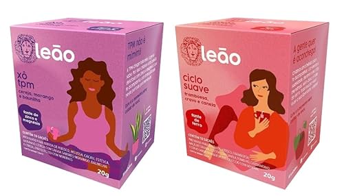 Combo Chá Leão Ciclo Suave e Adeus TPM