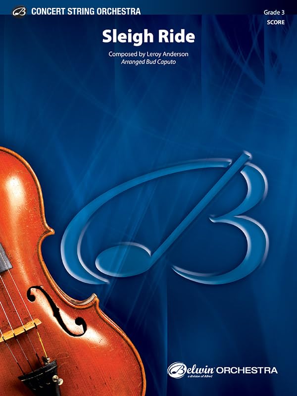 Sleigh Ride: Conductor Score (Belwin Concert String Orchestra)
