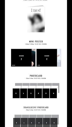 Miniatura 3 de G I-DLE I Trust 3rd Mini álbum Lie Version CD1p Mini Poster On Pack100p Booklet16p Brochure1p PhotoCard1p Translúcido PhotoCardMessage PhotoCard