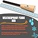 The Friendly Swede Ferro Rod Fire Starter Tool — Flint and Steel Fire Starter Survival Tool with Wooden Handle; Weatherproof Firestarter for Camping, Hiking & BBQs; Compact with Optimal Grip