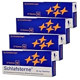 Schlafsterne mit Doxylamin bei Schlafstörungen I unterstützt das Einschlafen und Durchschlafen I plus Pharmaperle Duschgel (4, 20 St)