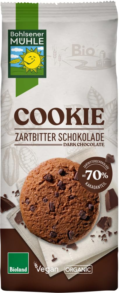 Cookie mit Zartbitterschokolade 18 x 175 g