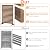 6FT Wooden Privacy Screen, Upgrade Outdoor Specialty Anti-Corrosion Wood