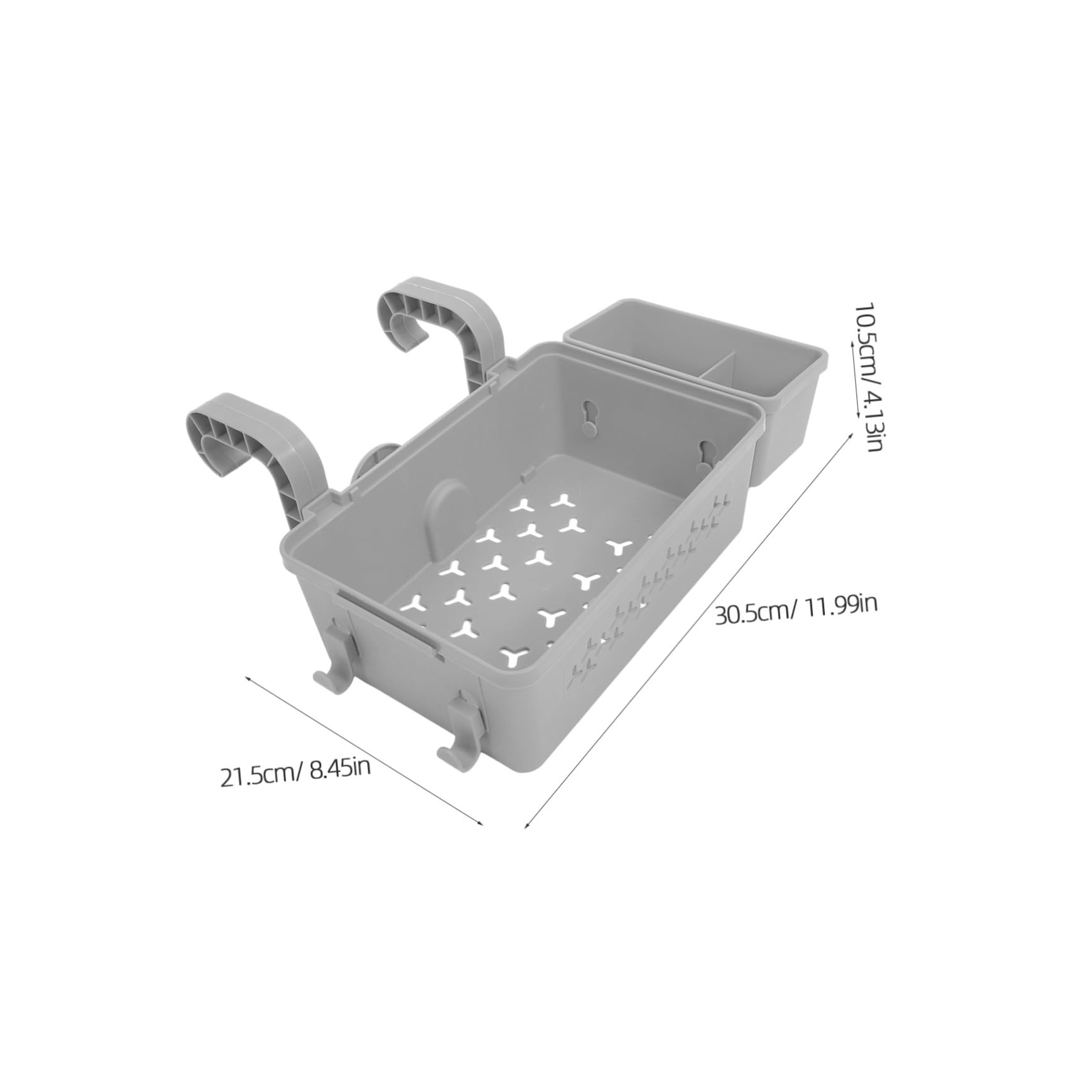Cesta de Almacenamiento para Piscina de Plástico Pp Diseño Espacioso y Resistente para Colgar Toallas y Accesorios en Áreas de Piscina