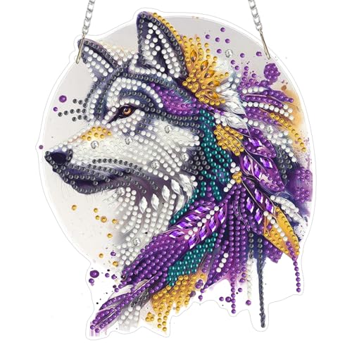 Attrape-soleil diamant loup déco fenêtre pour sublimer la lumière du salon