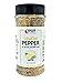 All Natural Lemon Pepper Seasoning XL 11 Ounce Jar No Citric Acid or Artificial Coloring by SPQR Seasonings