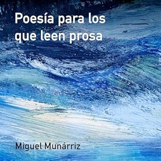 Diseño de la portada del título Poes&iacute;a para los que leen prosa