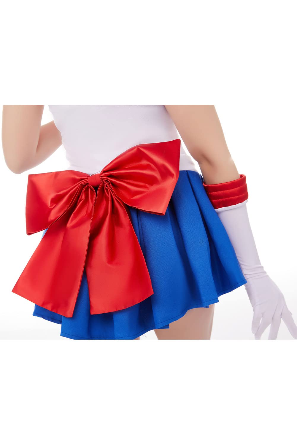 Tsukino Usagi - Costume per cosplay, set completo, per Halloween e Carnevale