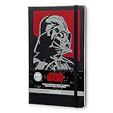 Moleskine 2016 Star Wars Limited Edition Weekly Notebook, 12M, Large, Black, Hard Cover (5 x 8.25)