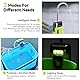 Sauerstoffpumpe, USB Lade 3 Modi ABS Aquarium Luftpumpe Dreifache Filtration Sauerstoffpumpe Smart Sensor Pumpen von Wasser LED-Licht Angeln Händewaschen Angeln Zubehör mit 240cm/94,5 Zoll Schlauch
