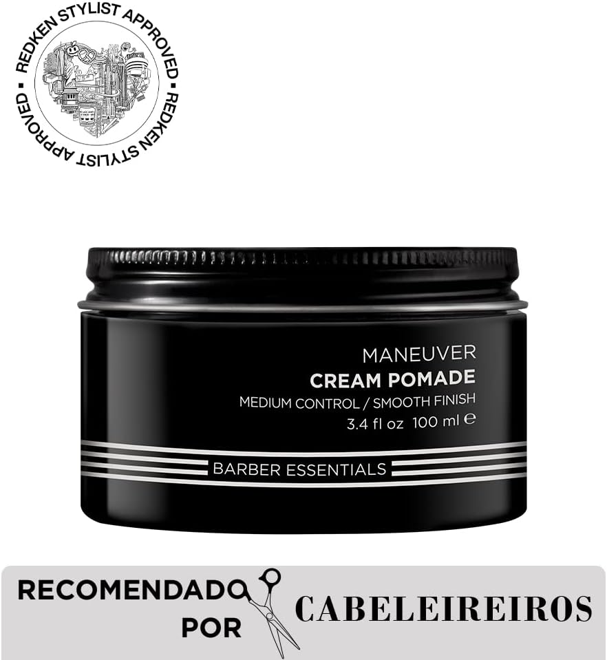 REDKEN Pasta Modeladora - Brews Maneuver Cream Pomade - 100Ml Redken