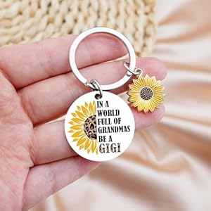 Ikacvb Gigi Gifts For Grandma Gigi Keychain Jewelry Best Gigi Ever Gifts Nana Gift Ideas Unique Gigi Grandma Birthday Christmas Gifts Mothers Day Gifts For Gigi Grandma Small Silver