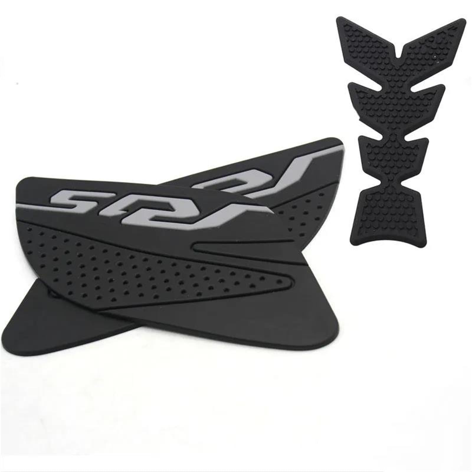 Motorcycle Tank Pad Protector Sticker Fuel Tank Knee Traction Pad Side for Yamaha YZF-R15 YZF R15 YZFR15(Style 7)