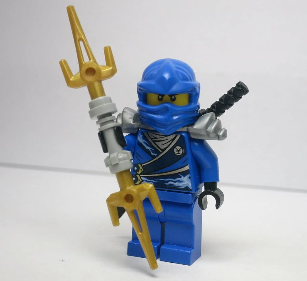 Lego Ninjago Jay Rebooted Mini Figure with ZX Helmet Set