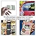 Custom 3D Daisy Name Sticker Personalized Text Floral Flower Colorful Aesthetic Decal Waterproof Die Cut Vinyl DTF Decal Unisex Gift for Laptop Helmet Car Cup Phone Tablet for Male Female