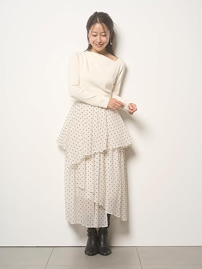 Amazon.co.jp: [セルフォード] ランダムヘムドッキングニット