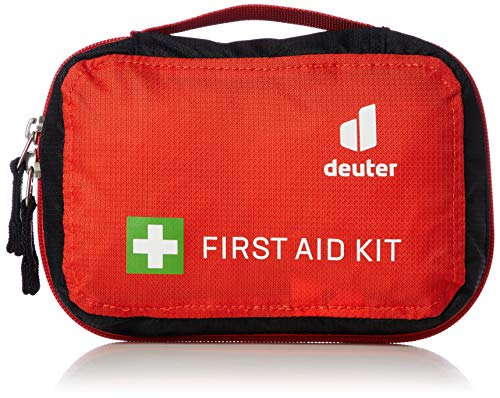 Deuter, Estojo de Primeiros Socorros First Aid Kit, Ideal Para Aventuras, Não Acompanha Medicamentos, Vermelho.