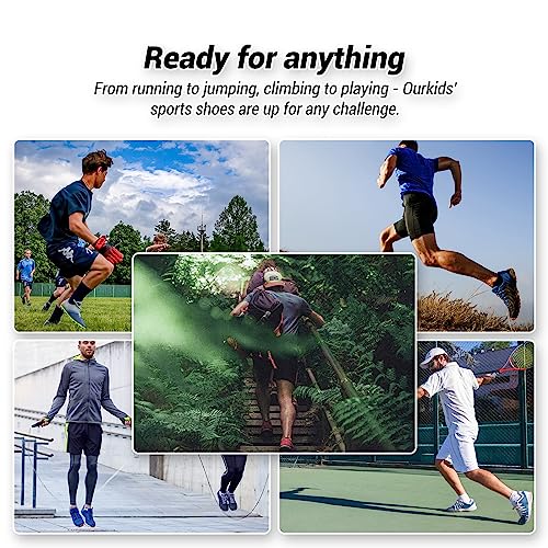 Image of Kids Shoes Running Girls Boys School Spring Casual Sports Sneakers Basketball