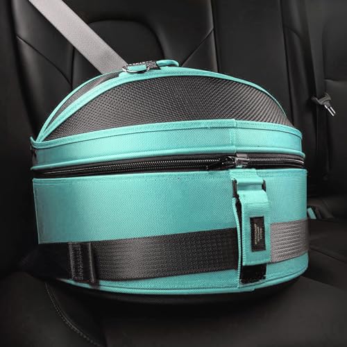 Image of Sleepypod Mobile Pet Bed, Crash Tested Pet Seat /Carrier, Robin Egg Blue
