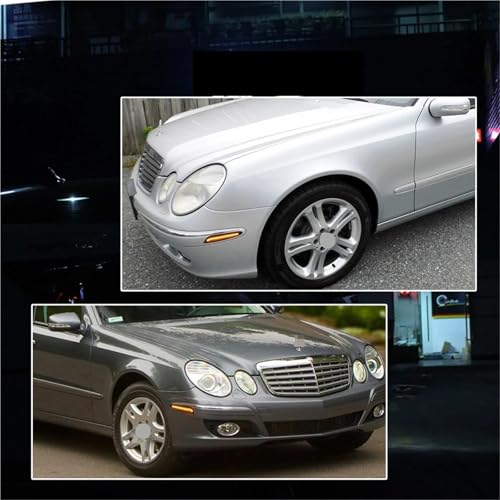 Feux de position latéraux LED Mercedes W211 E320 E500 E55 AMG 03-06