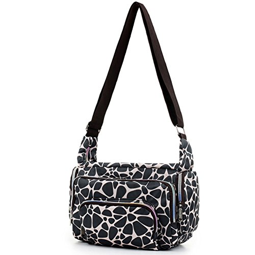 Sac à bandoulière en nylon imperméable idéal pour les sorties quotidiennes des mamans actives