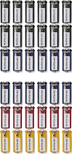 Price comparison product image Pack of 36 Assorted Keyrings