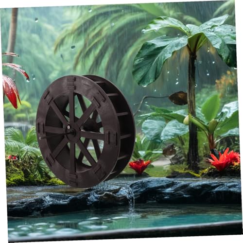 Fontaine à roue à eau de table pour briser la monotonie des décors aquatiques - 6