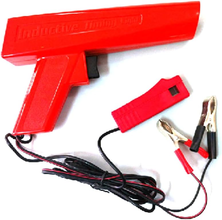 Cylinder Car and Motorcycle Start Timing Light ZC-100 Professional Inductive Ignition Timing Light Gun Repair Engine Automobile Detection for Car Motorcycle Ship
