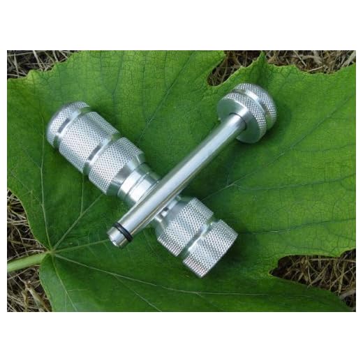 Wilderness Solutions Tera-Light II Silver - Fire Piston with Hidden Fire Steel