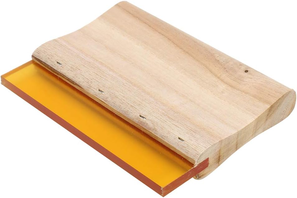 High-Precision Silk Screen Printing Frame Kit for T-Shirts DIY,with Plastic Scraper Squeegee and Hinge Clamp - Perfect for Woven Fabric and Crafts Accessories, Ideal for Small