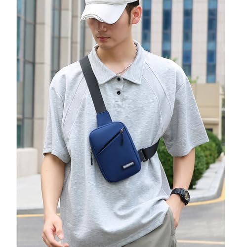 Mini Sling Bag for Men Women - Small Crossbody Bag Casual Phone Chest Bag for Hiking Traveling Gifting4