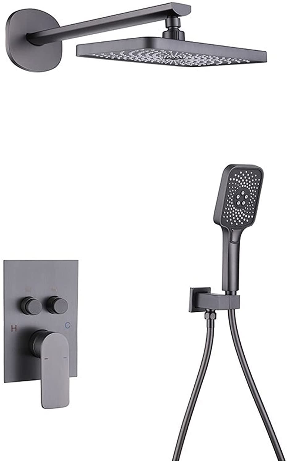 Kit de douche effet pluie pour résoudre le manque de pression d'eau