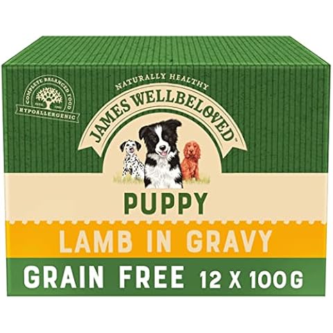 James Wellbeloved Junior Grain-Free Lamb Pouches Cover