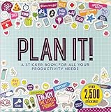 Plan It! A Sticker Book for All Your Productivity Needs (2,500 stickers!)