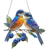 Atrapasoles Colgante Pájaro Decorativo de Acrílico 18x20 cm