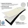 RDX-Yoga-Mat-TPE-6mm-Thick-with-Straps-and-Carry-Bag-Reach-ROHS-Certified-Eco-Friendly-Non-Slip-Mats-for-Men-Women-Home-Gym-Fitness-Workout-Exercise-Pilates-Aerobic-Planks-183-x-61-x-06CM RDX Yoga Mat TPE 6mm Thick with Straps and Carry bag, REACH ROHS Certified, Eco Friendly Non Slip Mats for Men Women, Home Gym Fitness Workout Exercise Pilates Aerobic Planks, 183 x 61 x 0.6CM