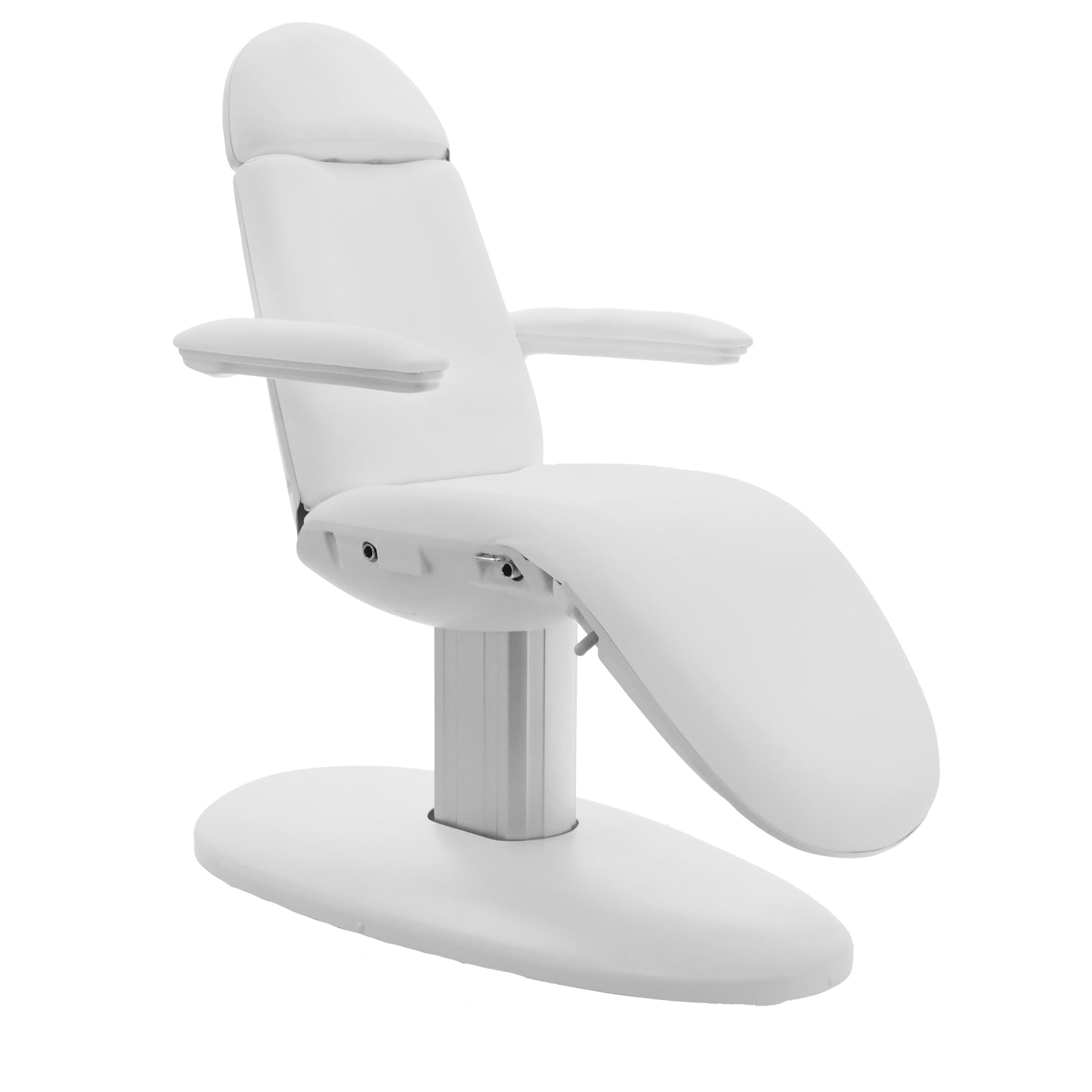 SKINACT Venus White Electric Medical Spa Treatment Table/Chair with Wired Hand Remote Control