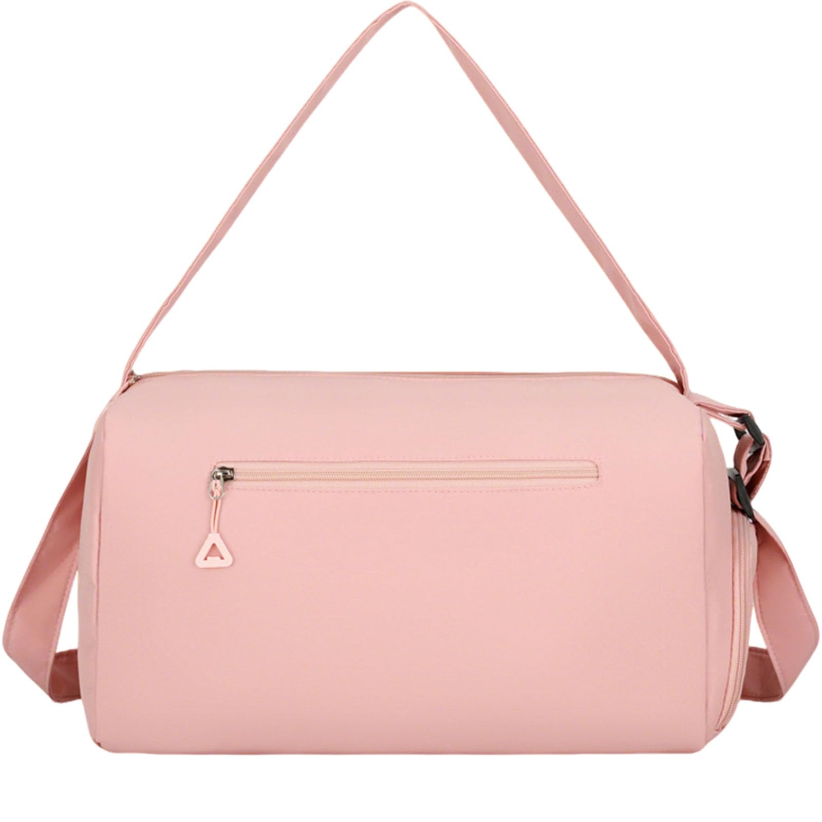 Gym Bag for Women with Shoe Compartment, Workout Sport Duffle Bags for Women Travel, Waterproof Shoulder Overnight Bag Lightweight Carry on Tote Bags for Swim, Yoga, Dance in Pink-image-45