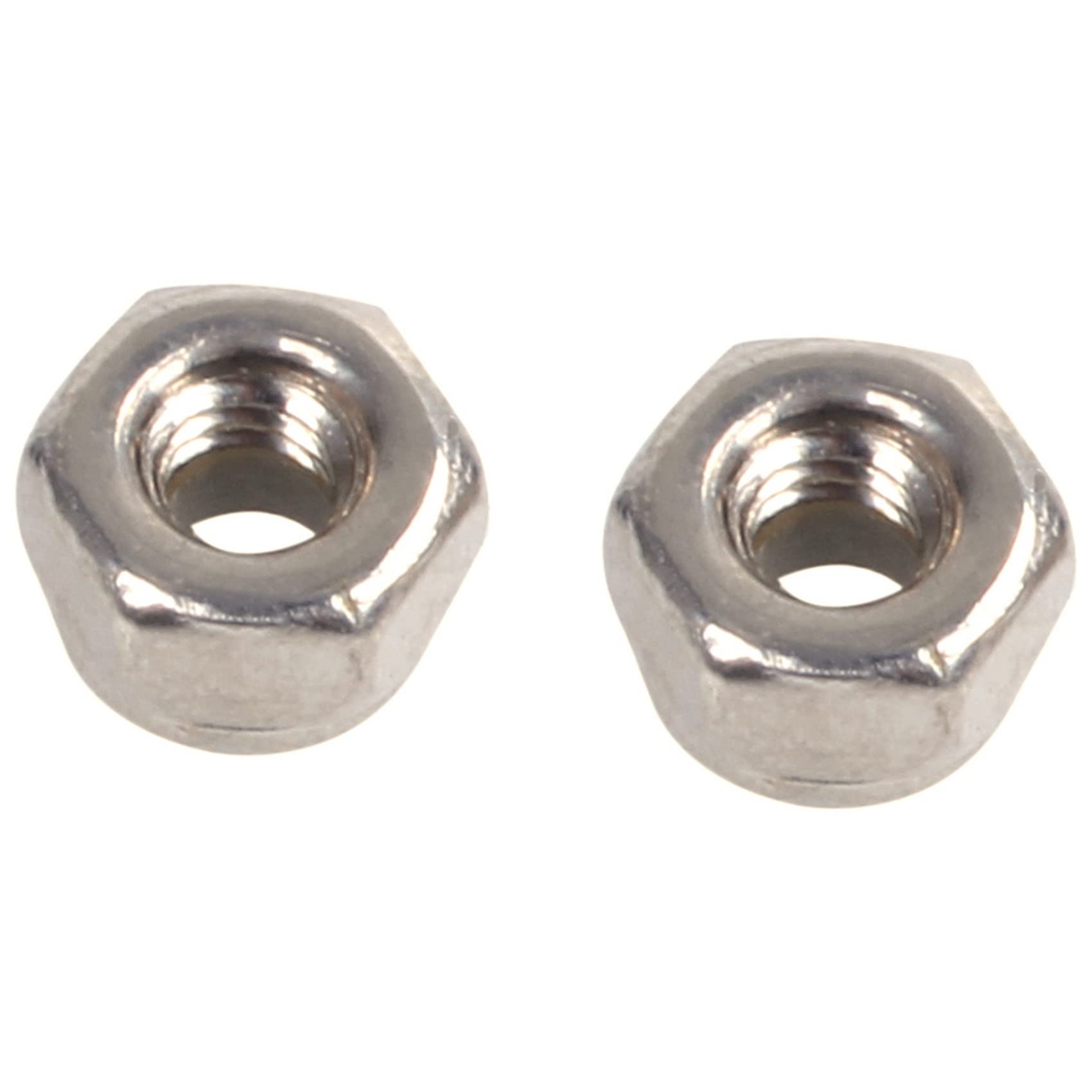 100 pezzi M2 Zinc Plated Self-Locking Nylon Insert Hex Lock Nuts
