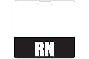ICU RN Badge Buddy - Double Sided Badge Tags