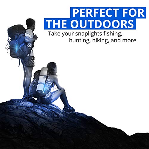 Cyalume SnapLight Blue Glow Sticks - 6 Inch Industrial Grade, Ultra Bright Light Sticks with 8 Hour Duration (Pack of 10)