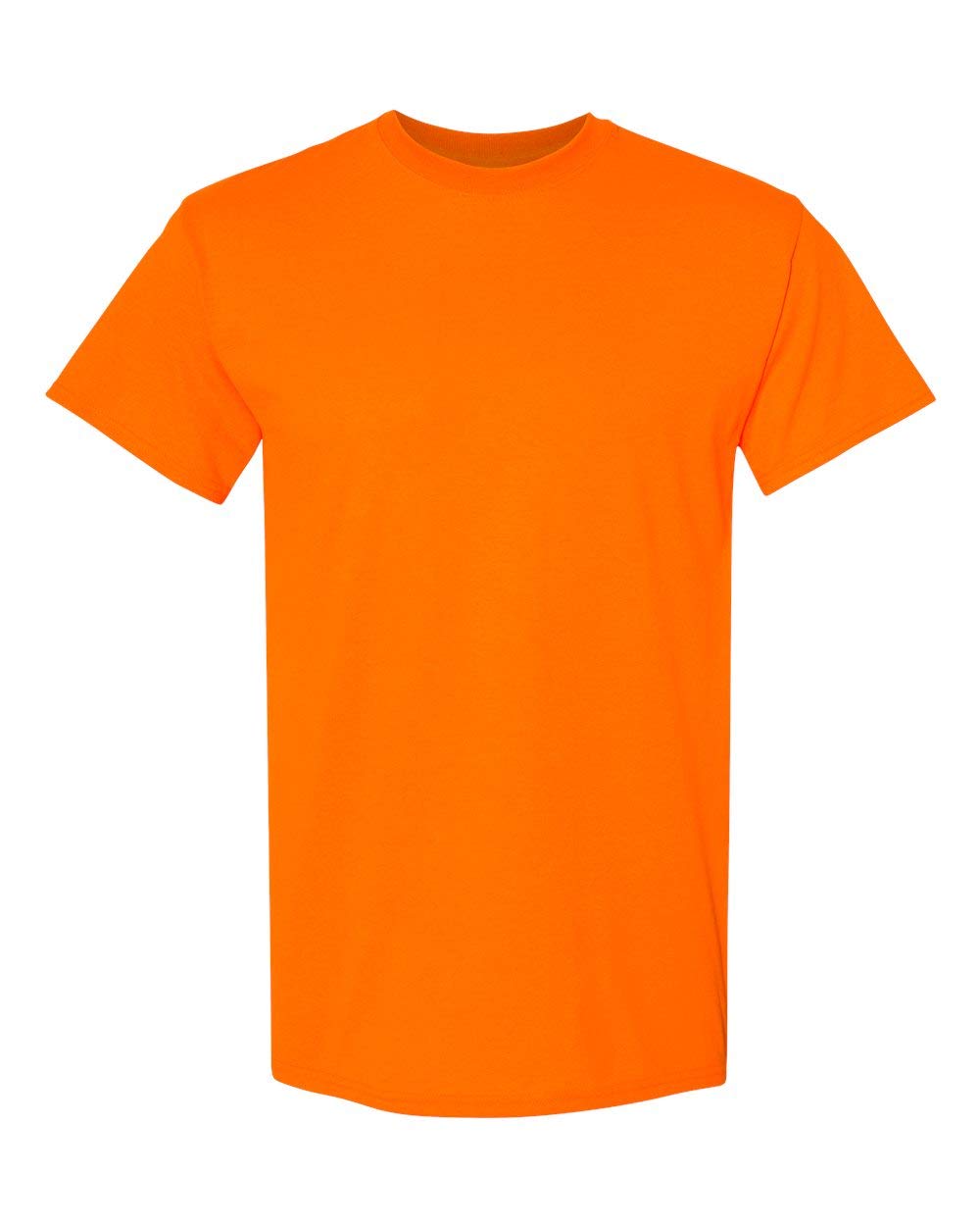 High Visibility Safety Shirt | 50% Cotton 50% Polyester Hi Vis T-Shirt, 5.3 oz | Color-Safety Green,Orange, Size- S-5XL