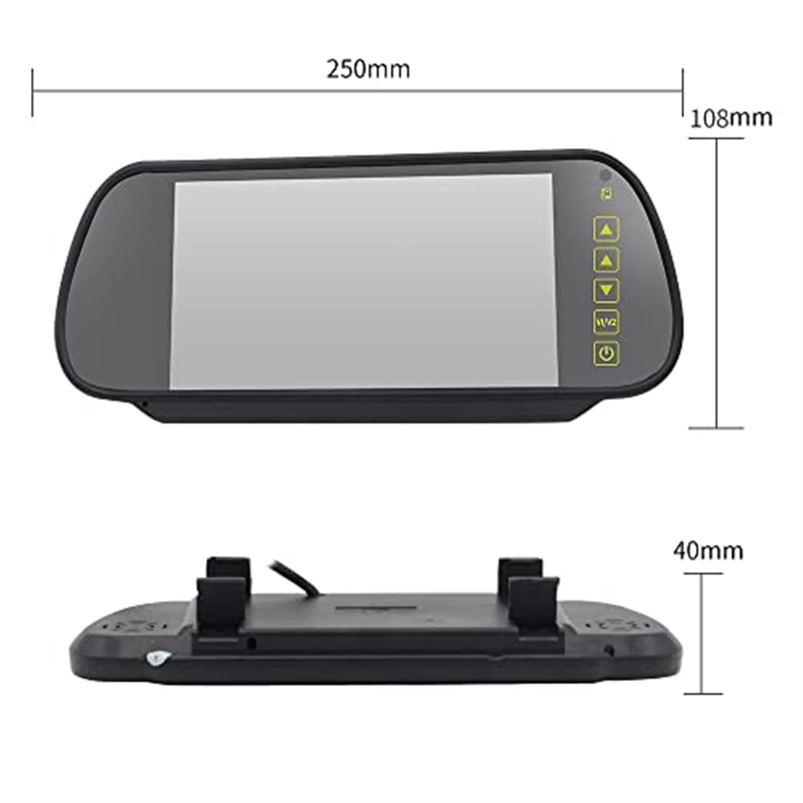 Kamera cofania CCD do samochodów Ford, TRANSIT Van 2012-2015 Kamera cofania z noktowizorem i wodoodpornym światłem hamowania Kamera cofania samochodu(Black CAMERA)