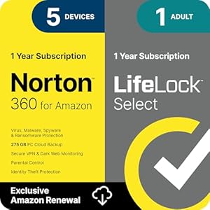Norton 360 Deluxe 2024, Antivirus s...